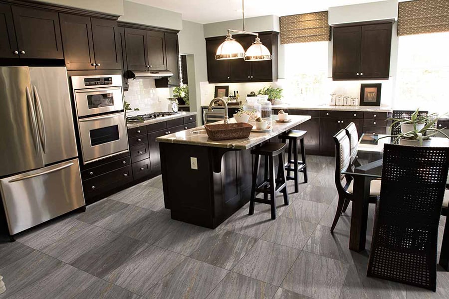 Condo flooring with Vinyl Tile