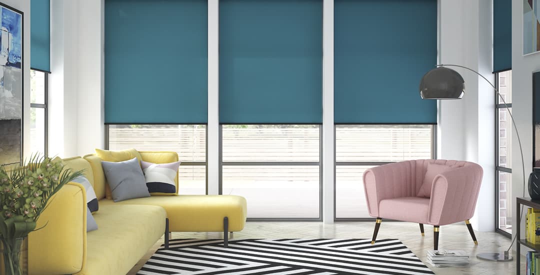 Commercial-Blinds-blue-Roller