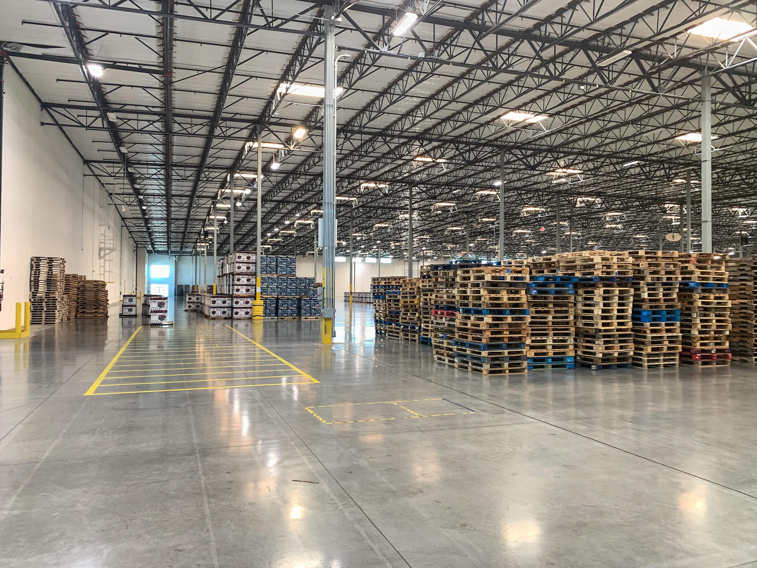 Flooring in Warehouse in Stock