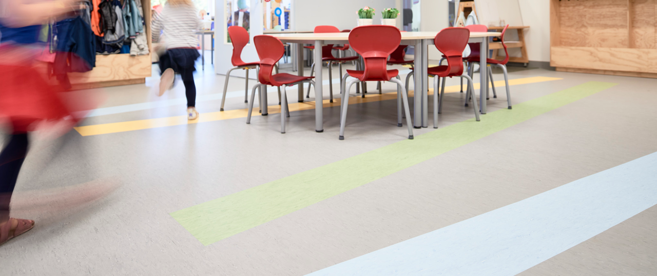 Nora Rubber Flooring Installed in Winnipeg Canada