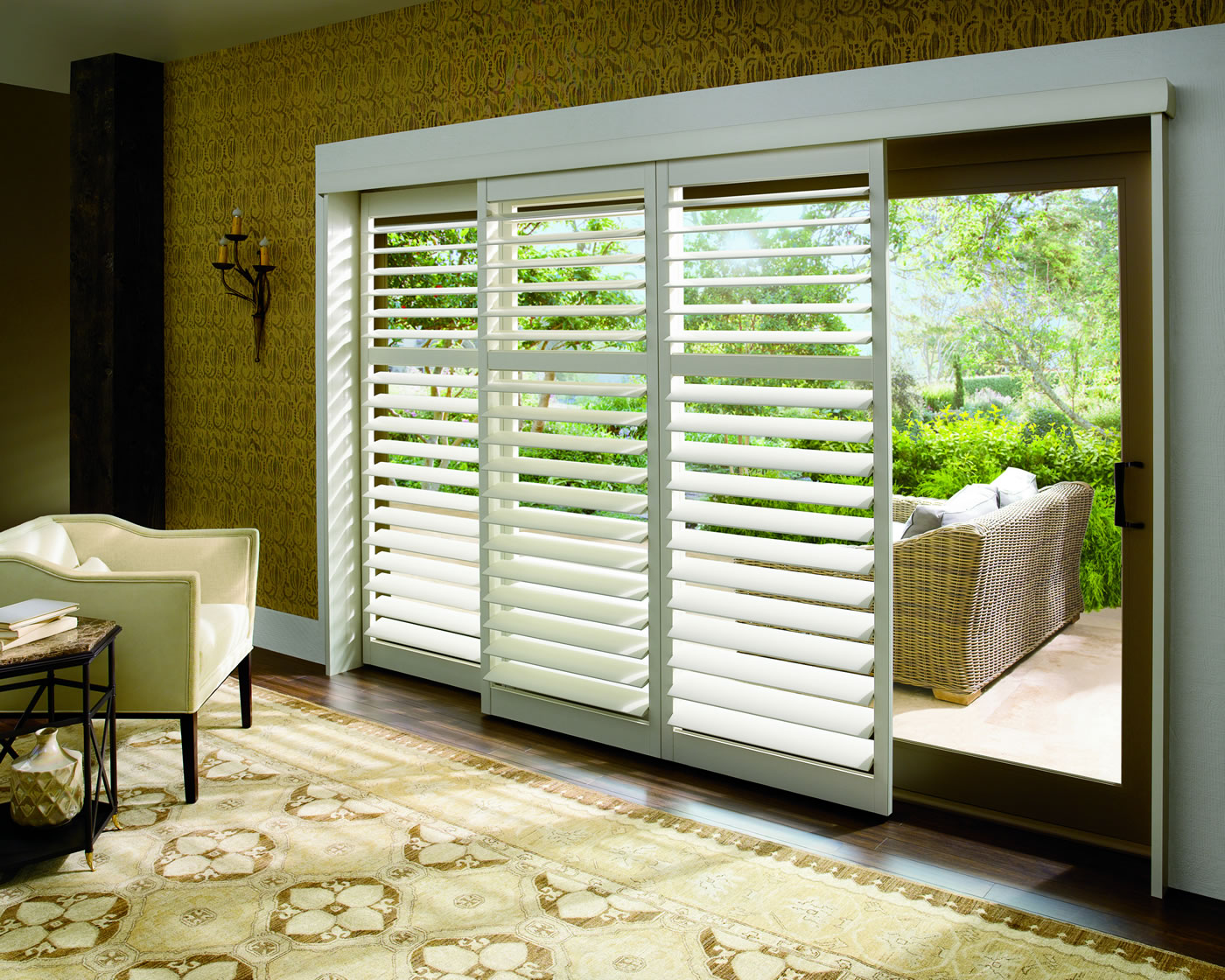 sliding shutters installed in Canada