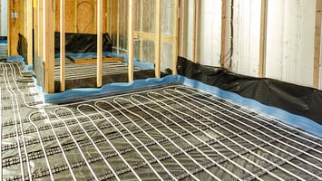 New floor heating systems